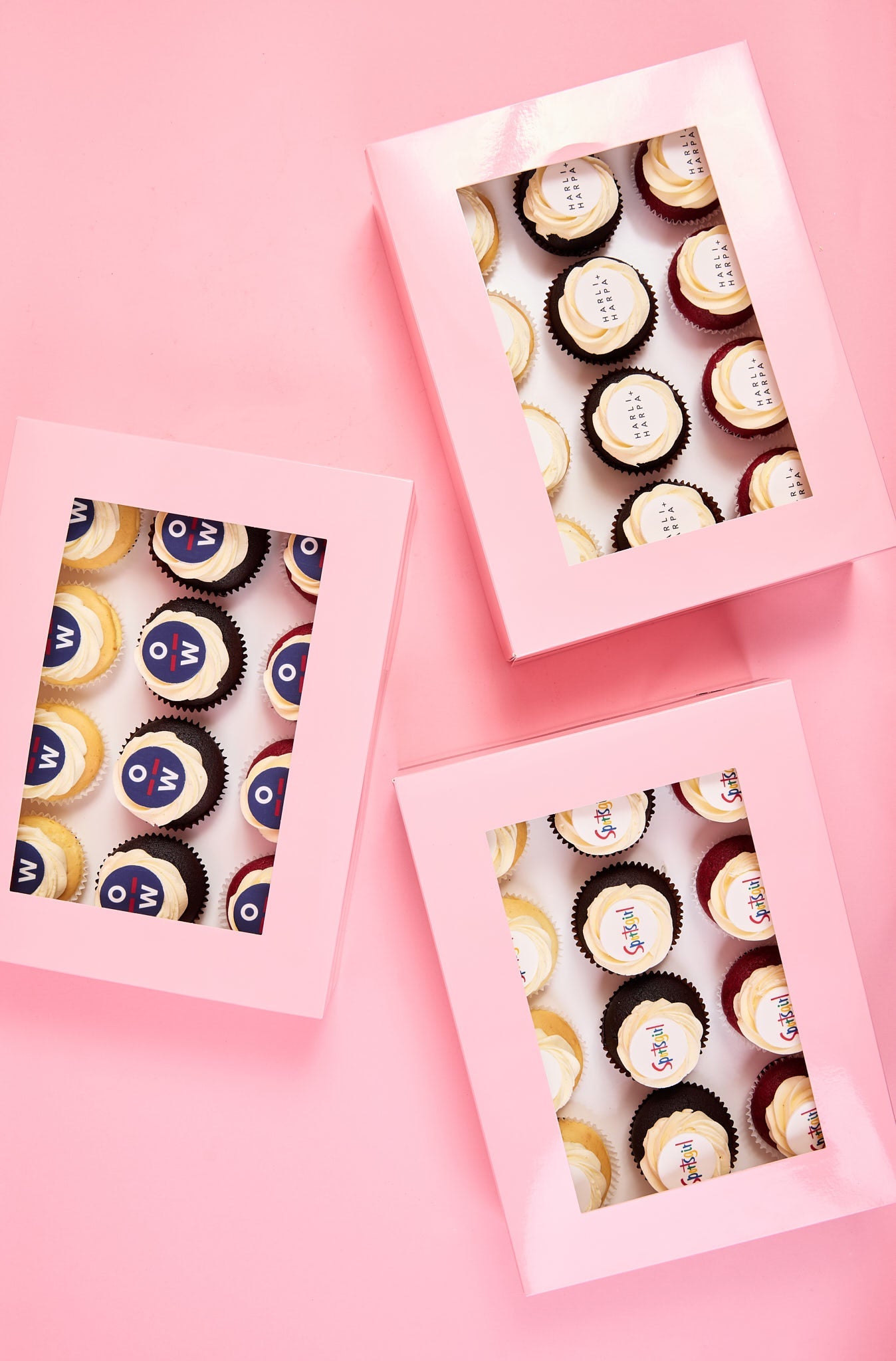 Custom Logo & Character Cupcakes Melbourne | The Cupcake Queens