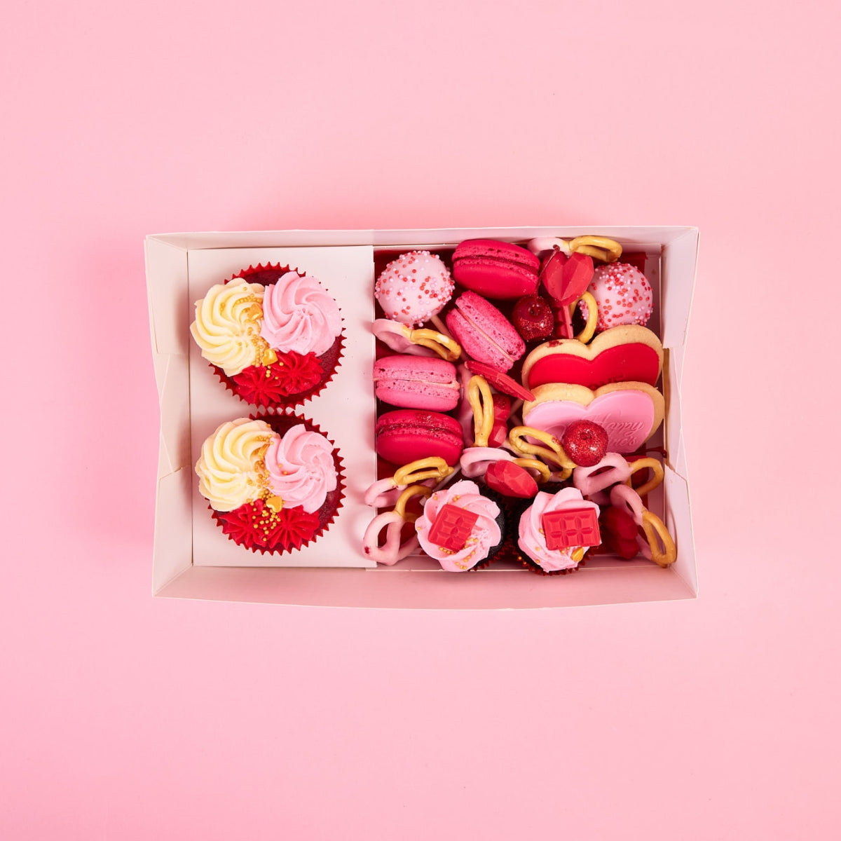 Date Night Valentine’s Dessert Box | For Two - The Cupcake Queens