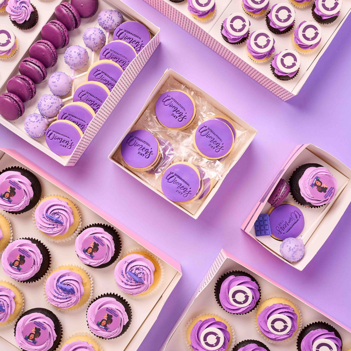 International Women's Day Desk Drop - The Cupcake Queens
