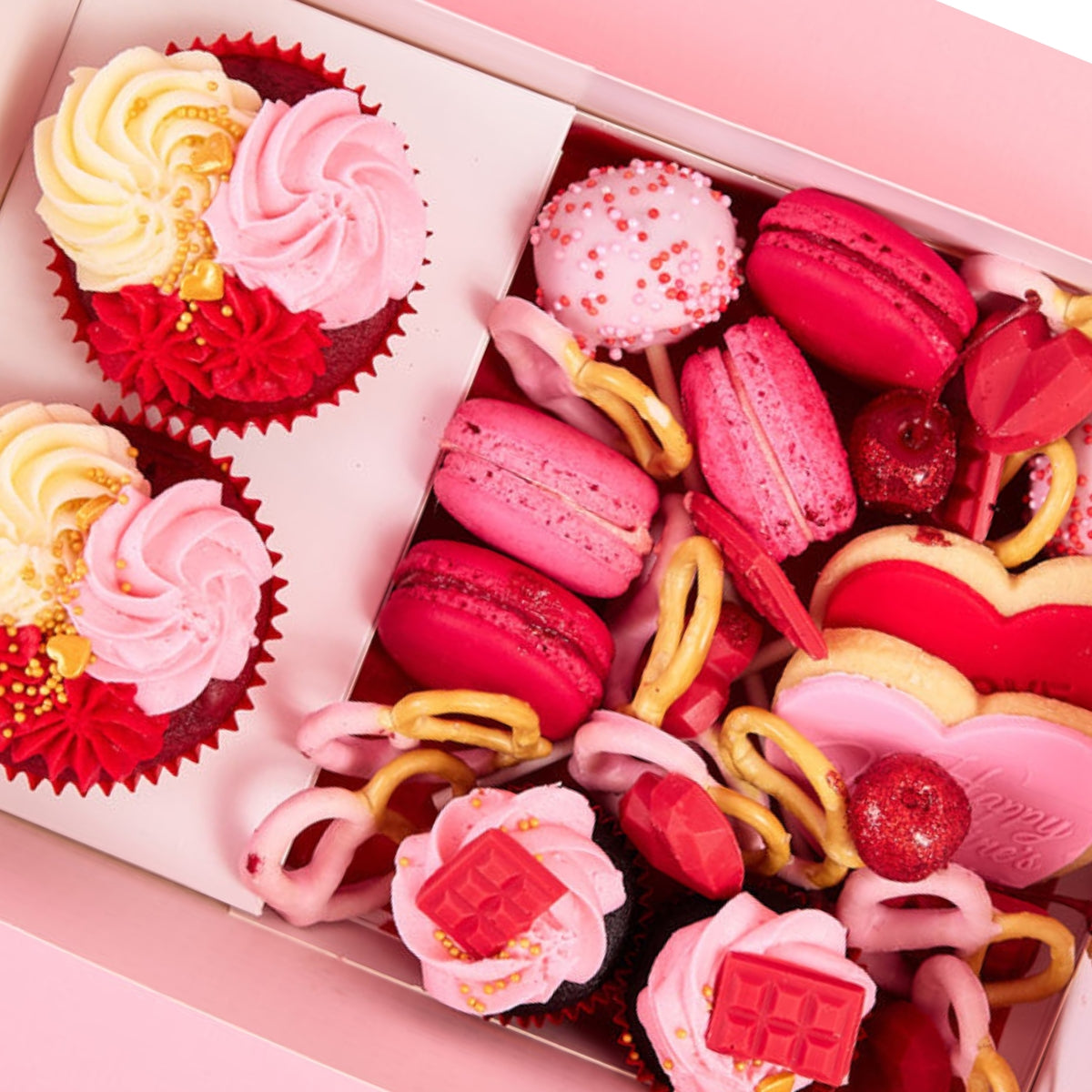 Date Night Valentine’s Dessert Box | For Two - The Cupcake Queens