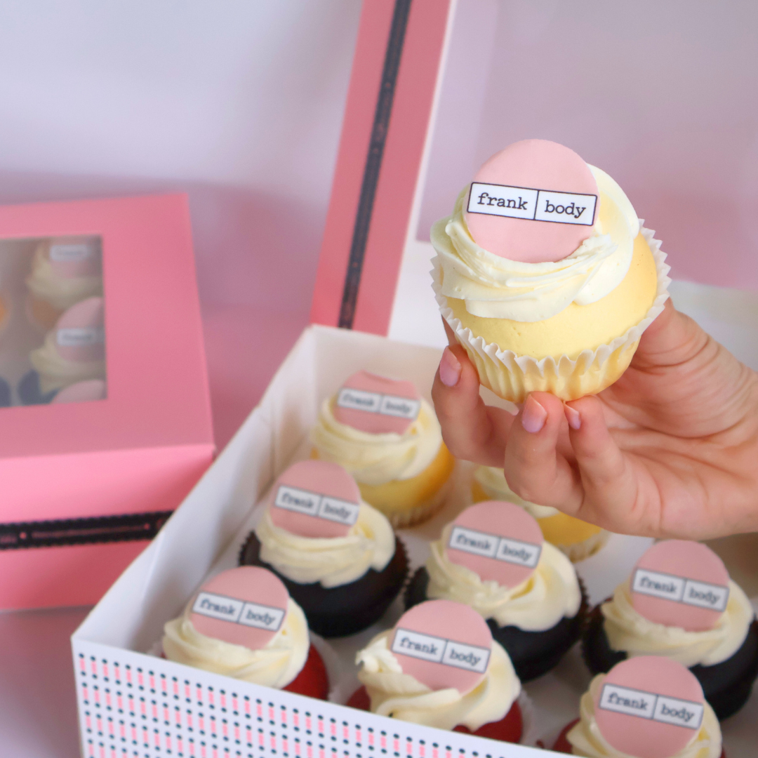 Corporate Logo Cupcakes - Regular - The Cupcake Queens