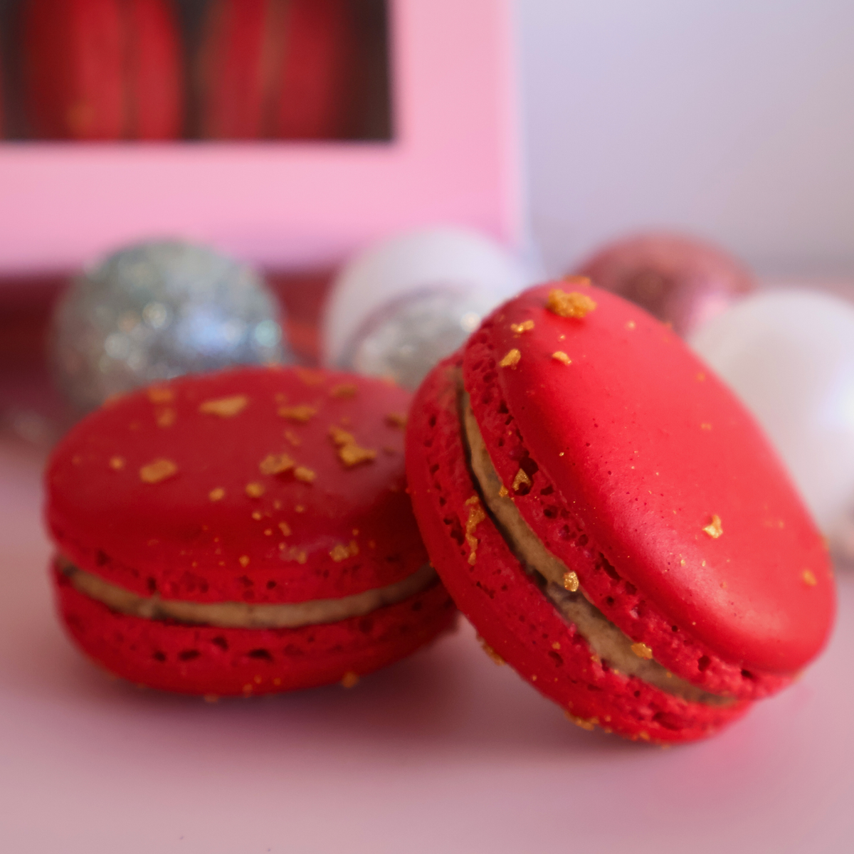Christmas Macaron Box - The Cupcake Queens