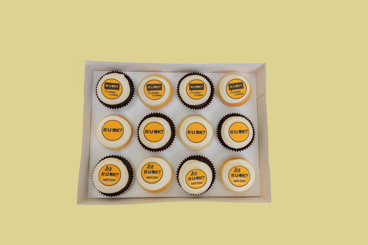 R U OK? Cupcake Gift Box
