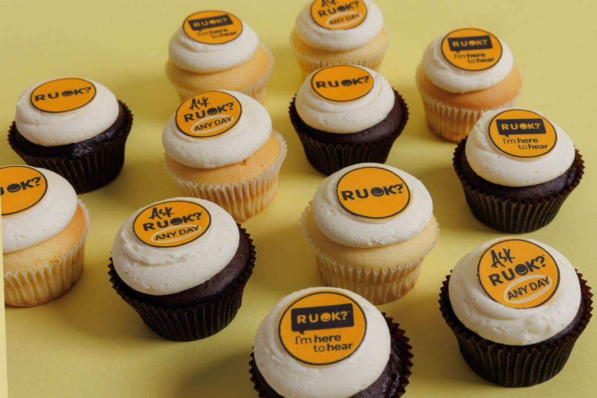 R U OK? Cupcake Gift Box