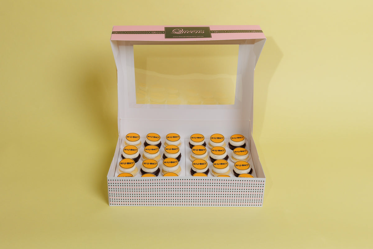 R U OK? Mini Cupcake Gift Box