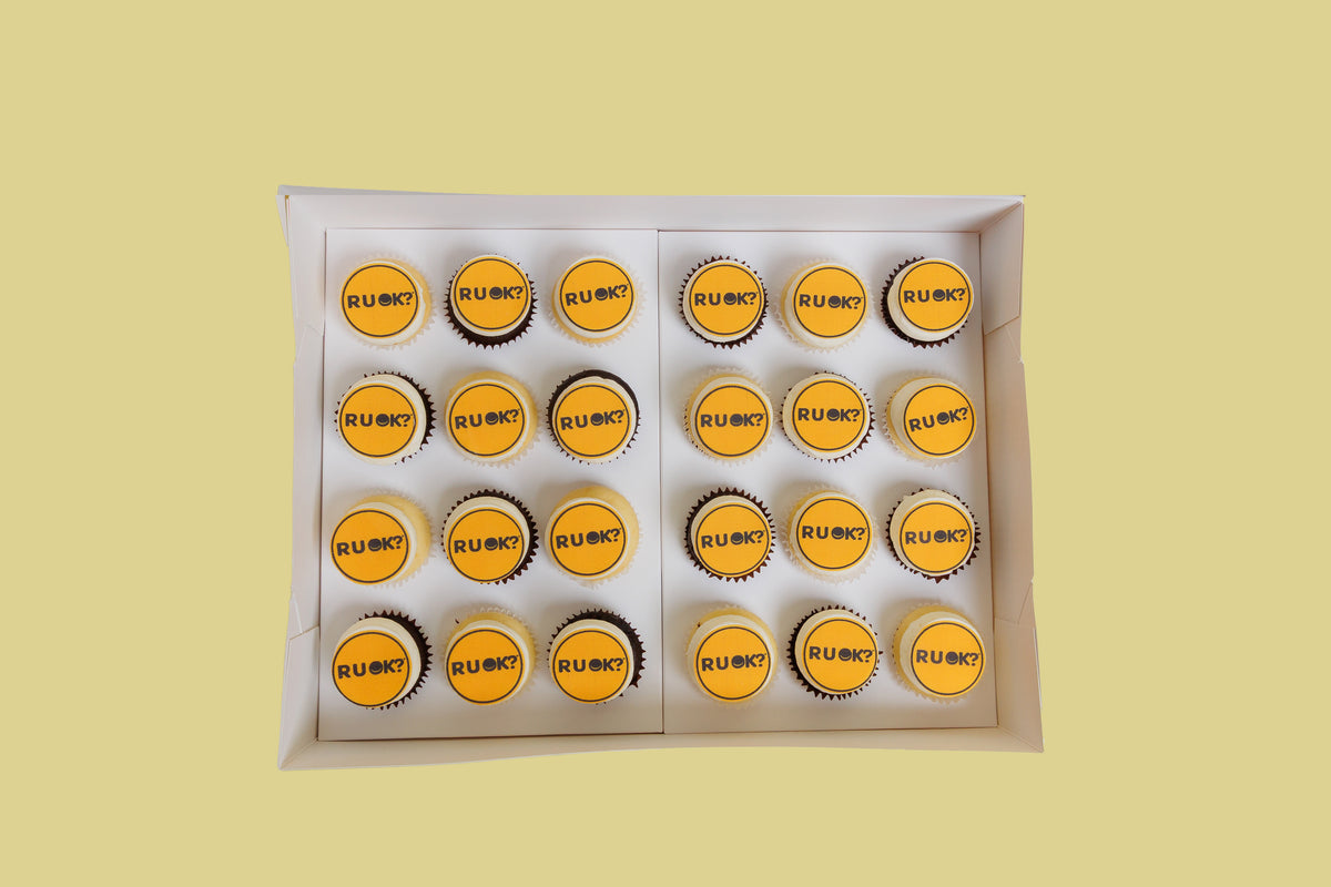 R U OK? Mini Cupcake Gift Box