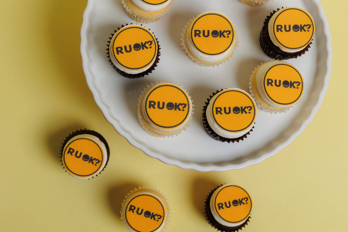 R U OK? Mini Cupcake Gift Box