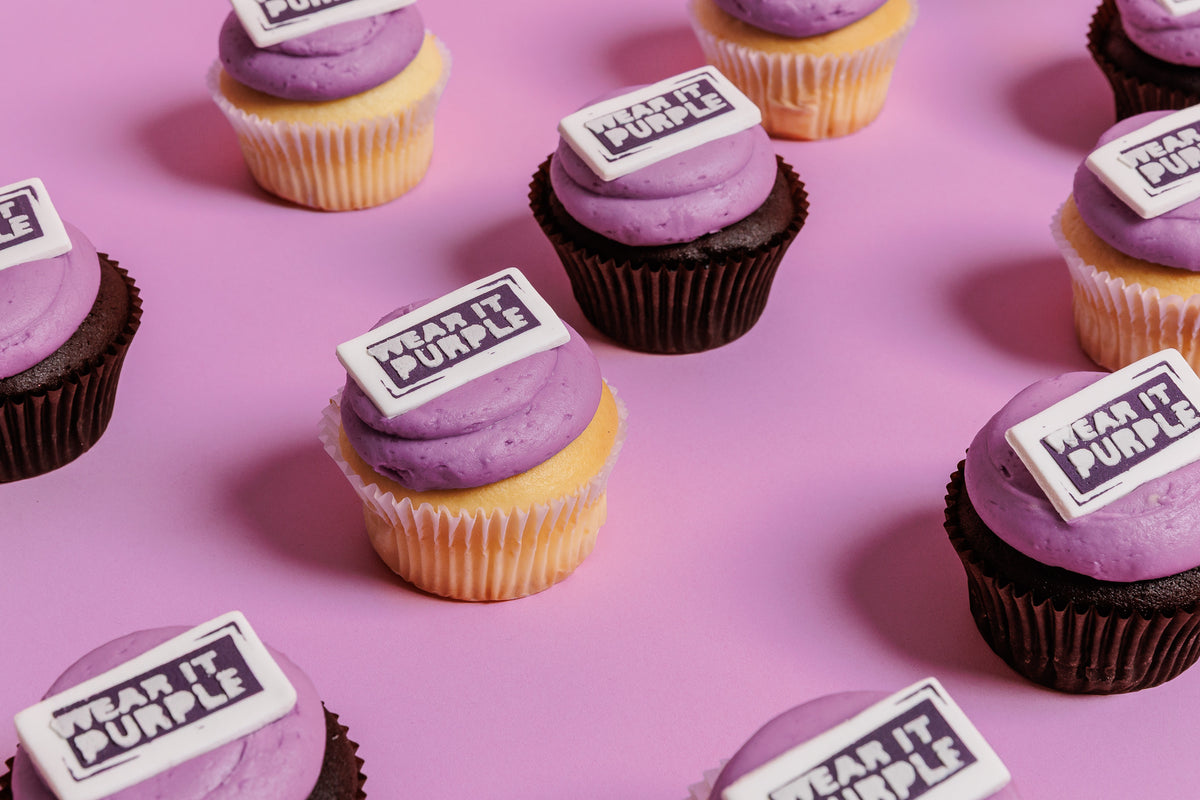 Wear It Purple Cupcake Gift Box