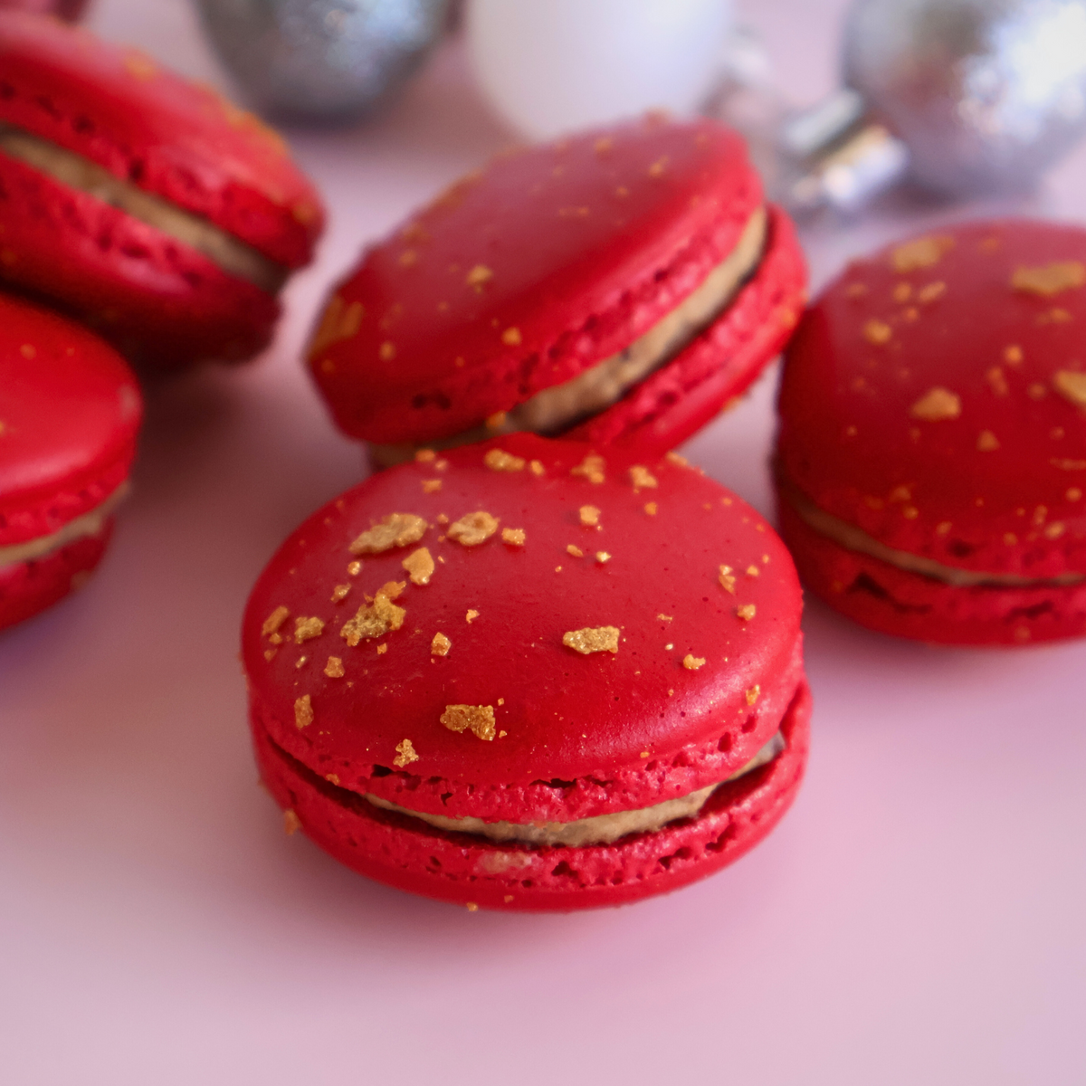 Christmas Macaron Box - The Cupcake Queens