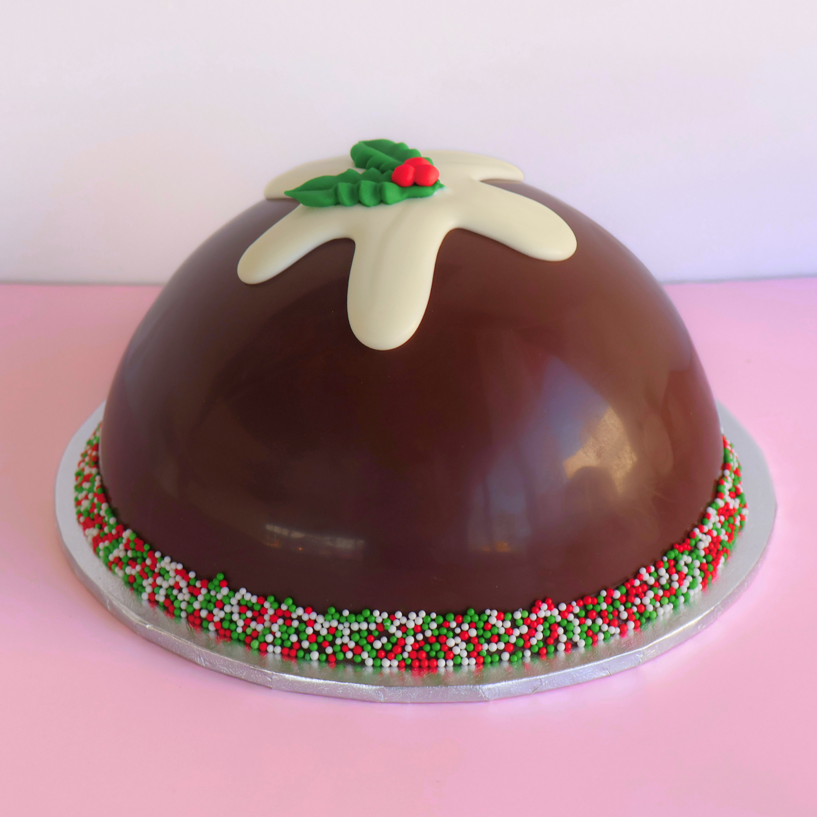 Christmas Smash Cake - The Cupcake Queens