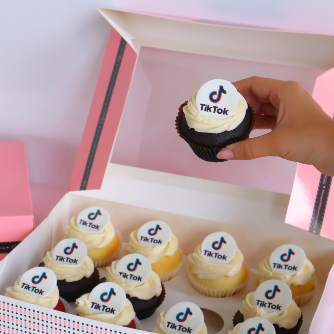 Corporate Logo Cupcakes - Regular - The Cupcake Queens