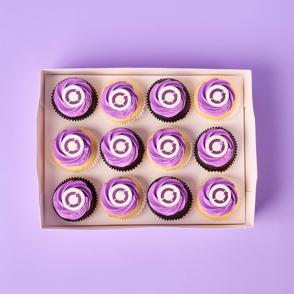 International Women's Day Cupcakes - Regular Box - The Cupcake Queens