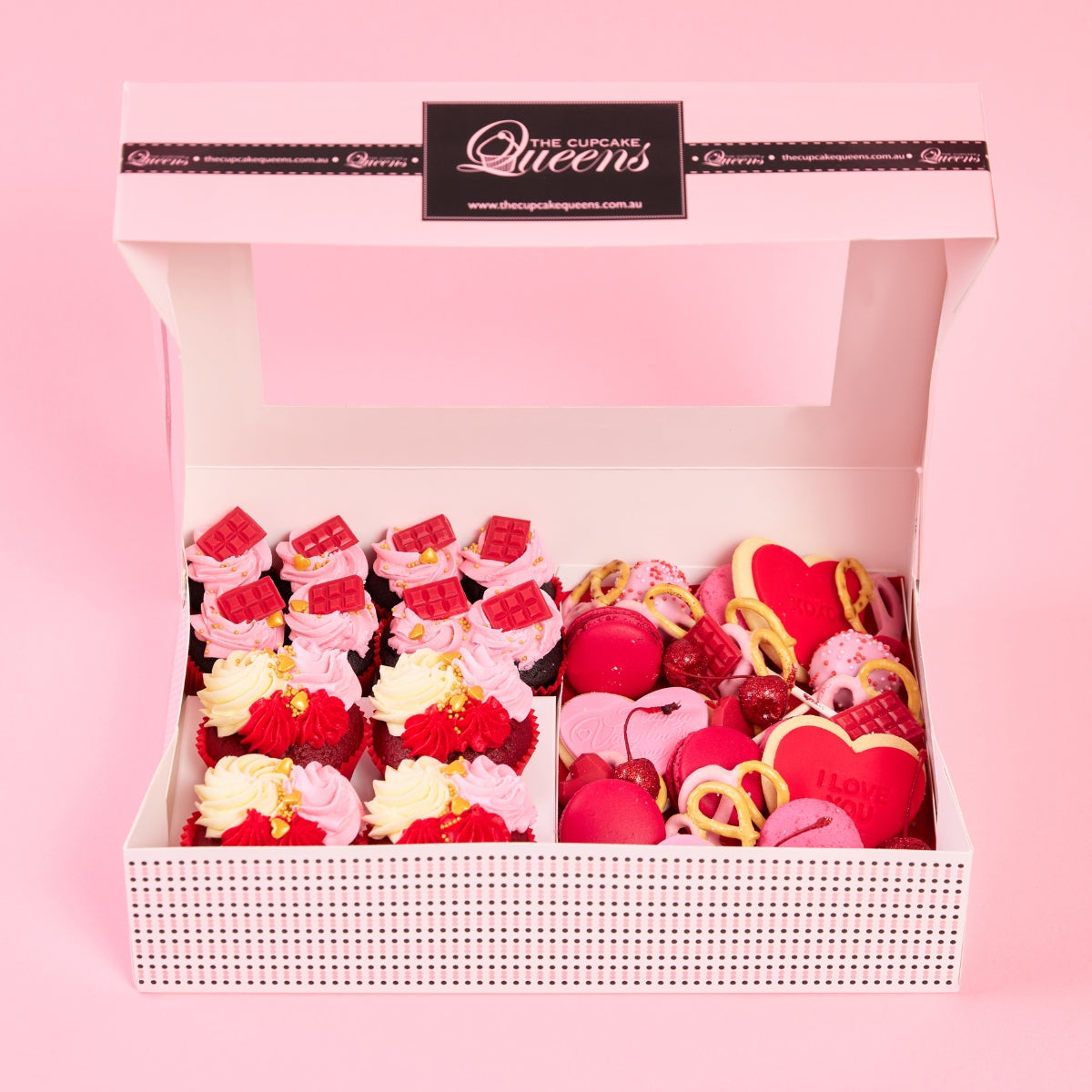 Date Night Valentine’s Dessert Box | Group Box - The Cupcake Queens