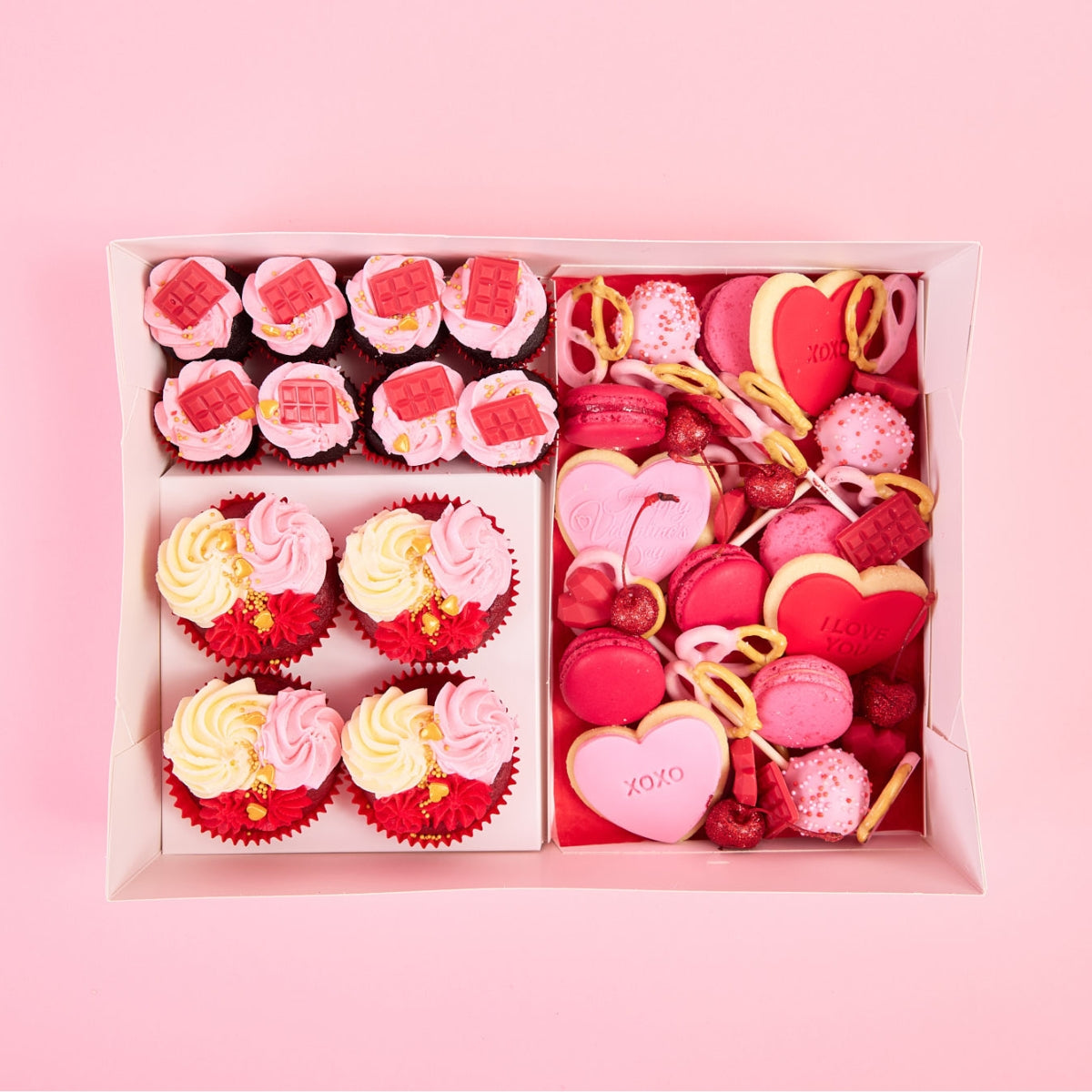 Date Night Valentine’s Dessert Box | Group Box - The Cupcake Queens