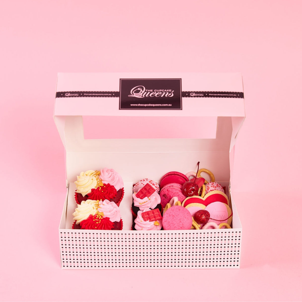 Date Night Valentine’s Dessert Box | For Two - The Cupcake Queens