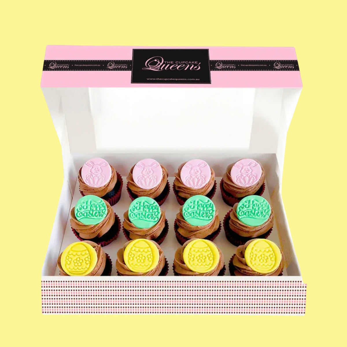 Easter Cupcakes - Vegan & Gluten Friendly Regular Gift Box - The Cupcake Queens
