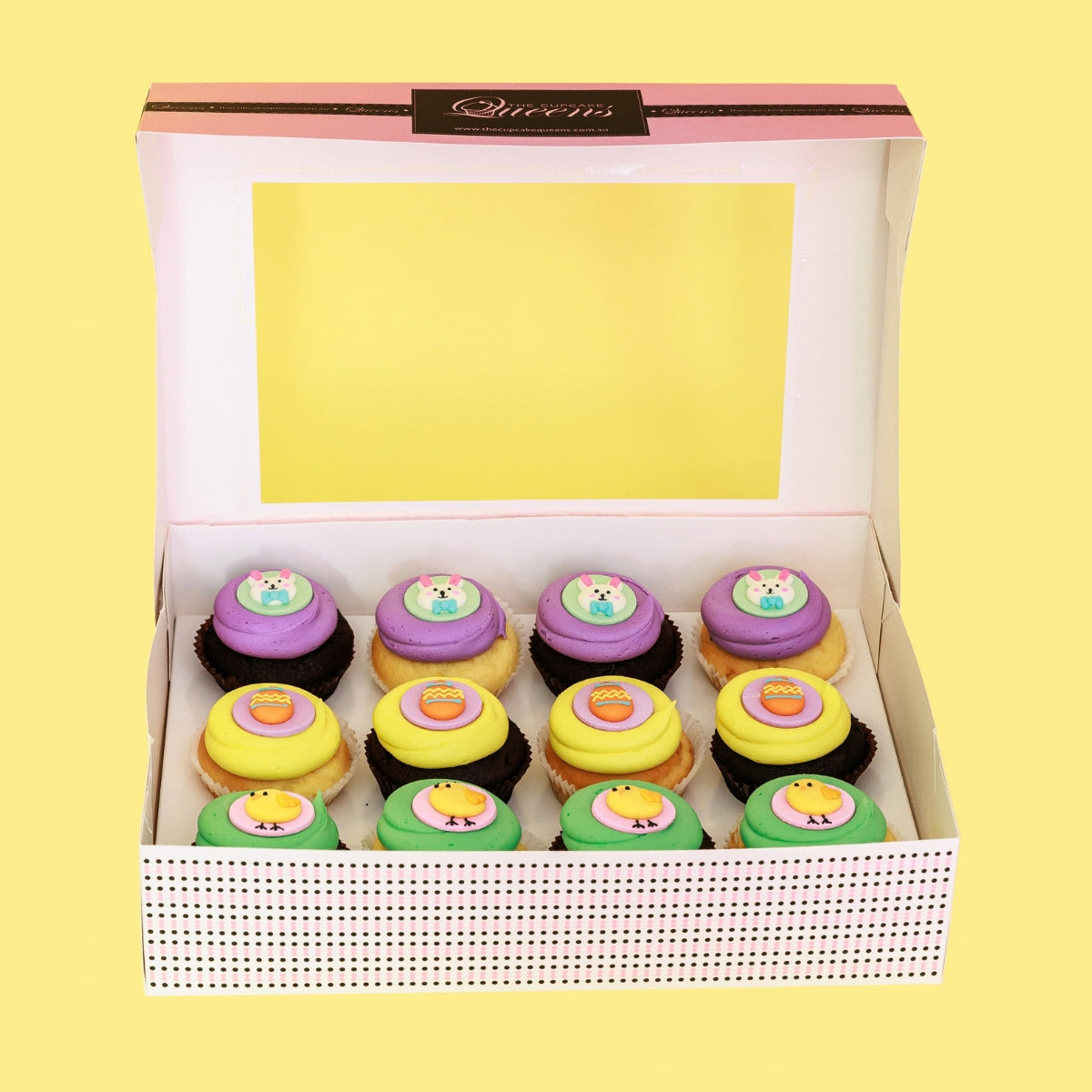 Easter Cupcakes Regular Gift Box - The Cupcake Queens