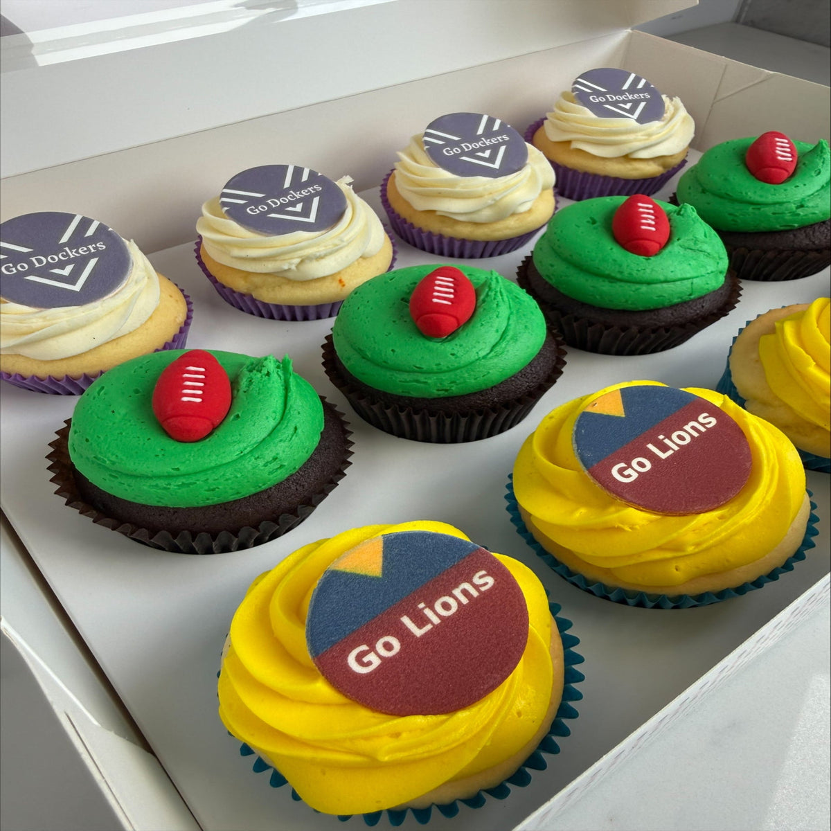 2026 Grand Final Cupcakes
