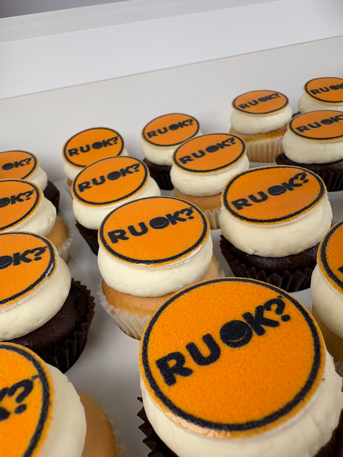 R U OK? Mini Cupcake Gift Box