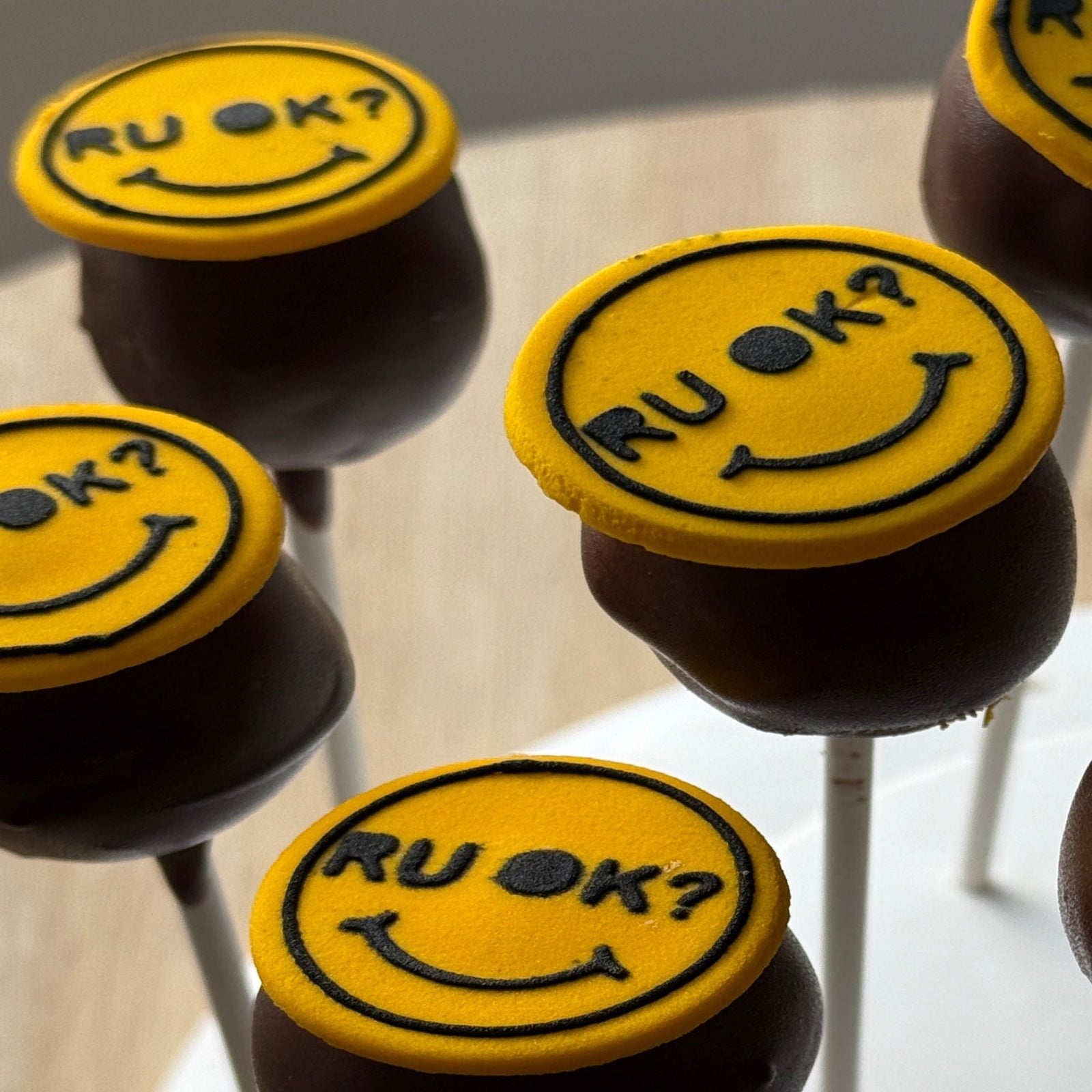 R U OK Cake Pops - The Cupcake Queens