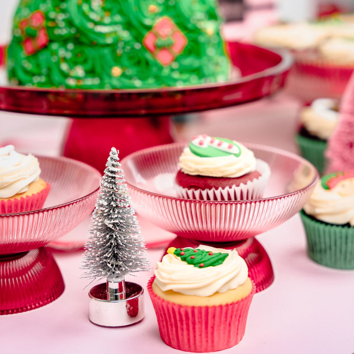 Santa's Favourites Regular Gift box-The Cupcake Queens