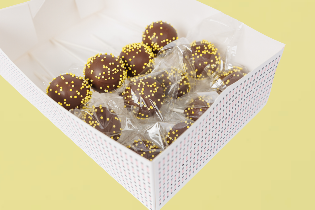 R U OK Cake Pops