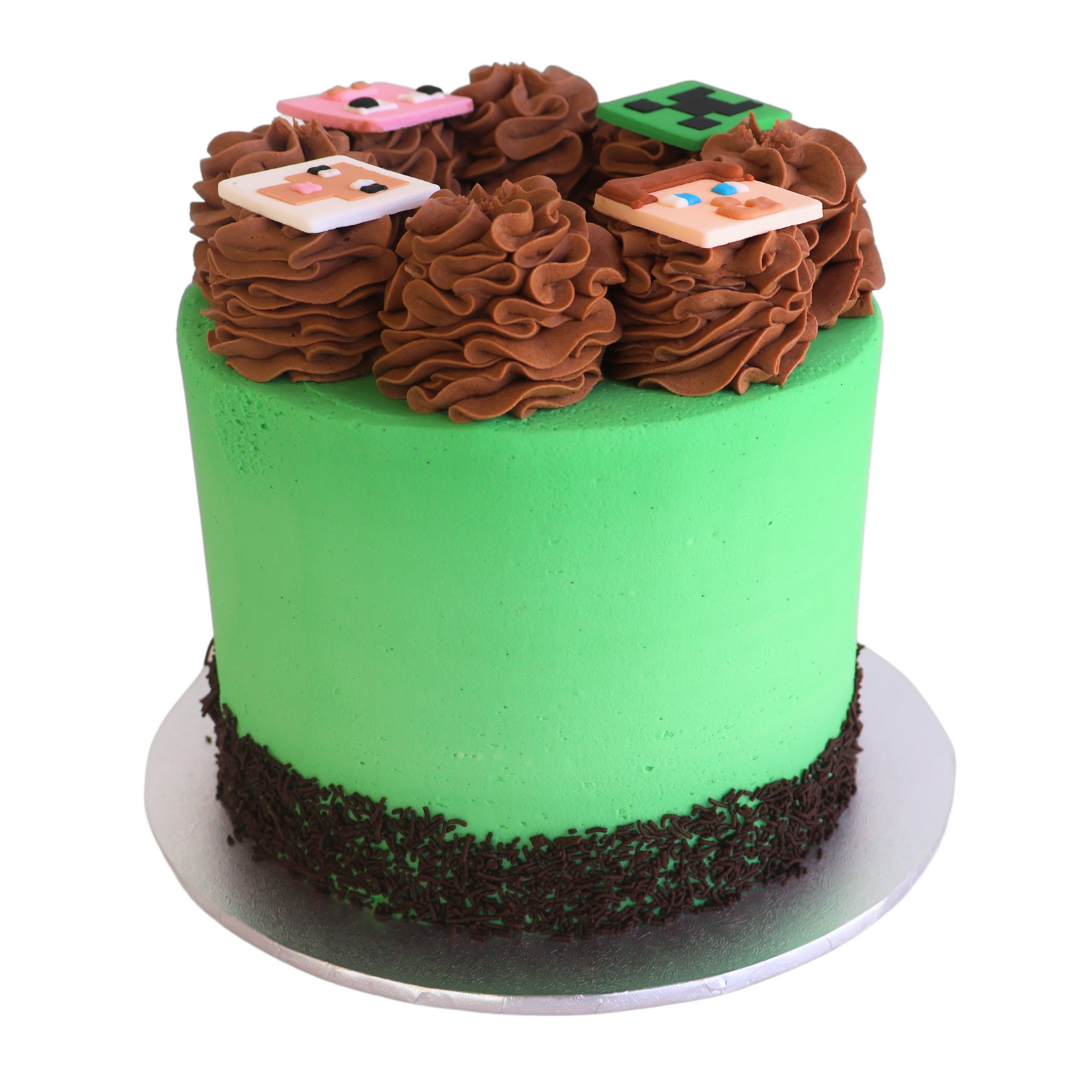 Minecraft Cake - The Cupcake Queens
