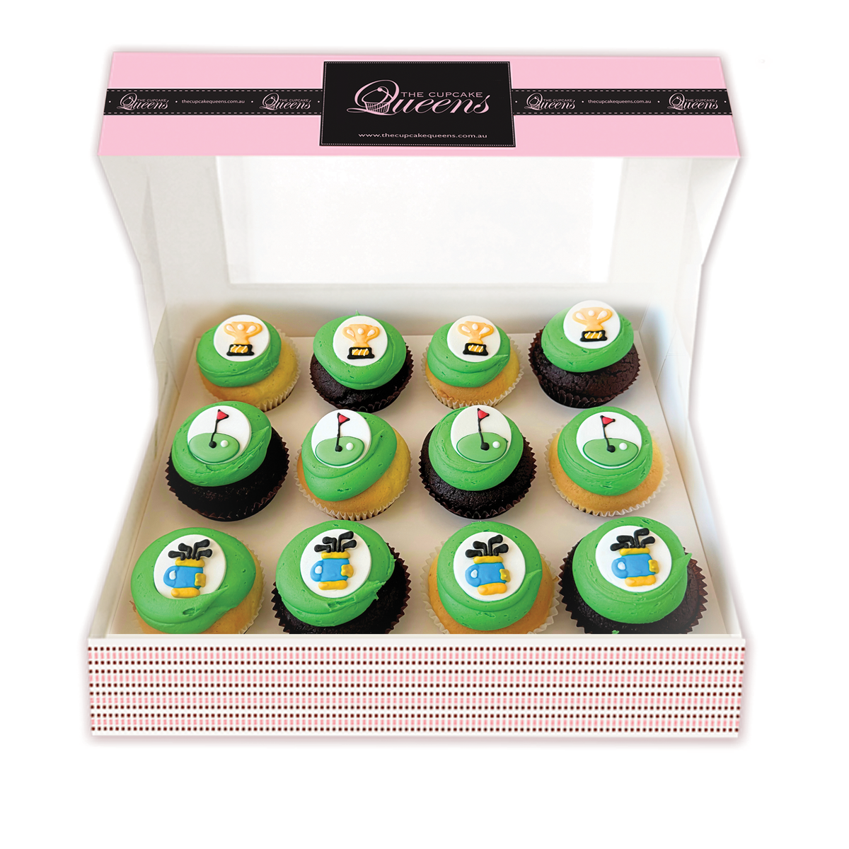 Golf Giftbox - The Cupcake Queens