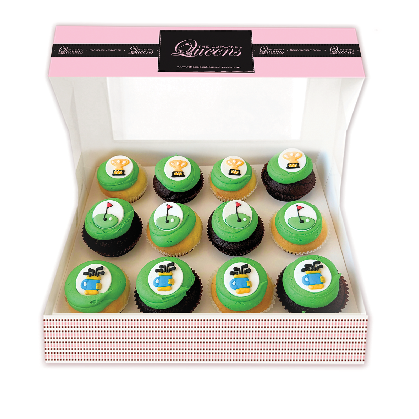 Golf Giftbox - The Cupcake Queens